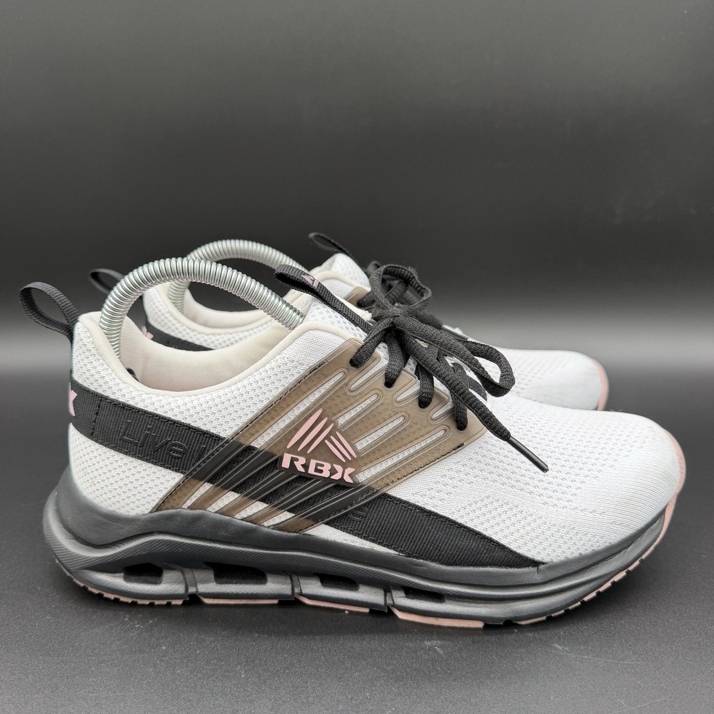 RBX Live Life Active White/Pink/ Women's Size 9 Sneakers Sport Athletic Shoes